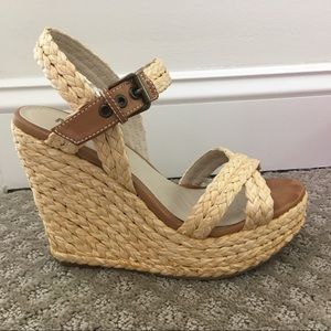 Mia Leila Wedge Sandals
